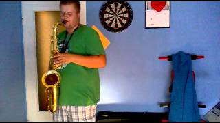 Video thumbnail of "Aniu dlaczego płaczesz( sax tenor) by Albertoo"