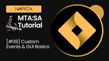 MTA-Scripting In Arabic | Custom Events & GUI [#08] | إنشاء حدث و تصميم واجهة المستخدم | Narox