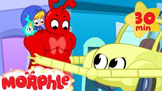 Moprhle with Mr Action! - 30 MIN of My Magic Pet Morphle Cartoons for Kids!