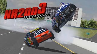 Burnout 3: Takedown intro but it's NR2003