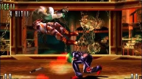 Fighting Layer (Arcade) Janis vs Ajax