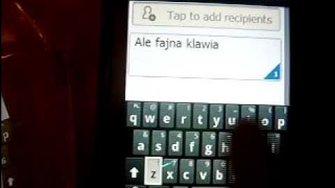 Swype - Samsung SGH-i900 Omnia