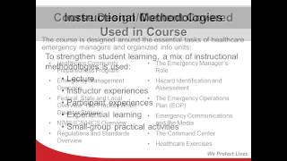 2014 GHC - TS14. Healthcare Emergency Management Course: The Essentials for Success