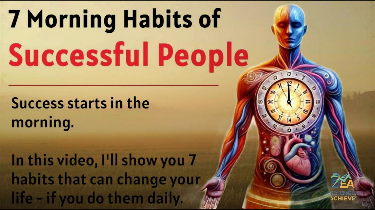 7 Morning Habits of Successful People ✨️ || Graded Reader || Improve Your English Fluency ✅️