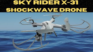 Sky Rider X-31 Shockwave - Quadcopter Drone with Wi-Fi Camera screenshot 4