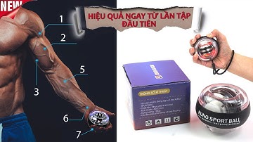 Cách Tập Lực Cổ Tay Cầu Lông Bằng Bóng Tập Cổ Tau KUNO SPORT BALL | KUNO SPORT