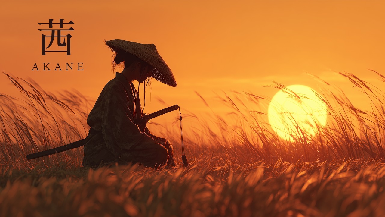 AKANE（茜）— Japanese Zen Music Drifting Through the Crimson Sky Journey