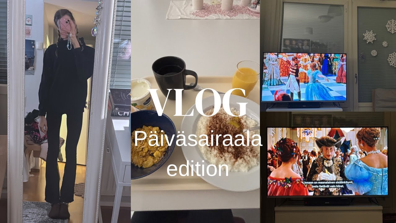 Vlogi✨ päiväsairaala päivä😴