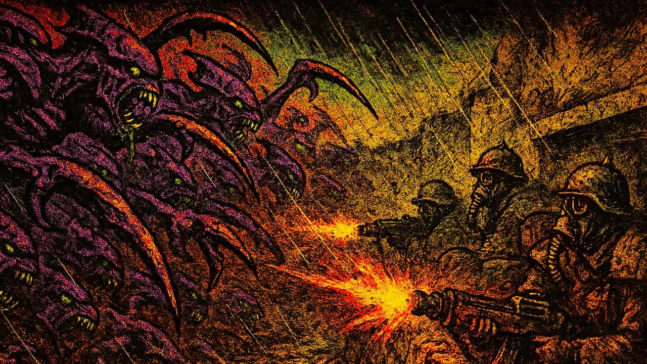 Ты — в первой линии обороны против БЕСКОНЕЧНОГО РОЯ | Warhammer 40k
