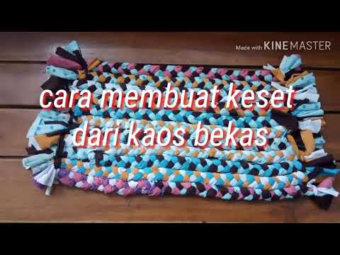 Video: Cara Membuat Permadani Dari Kaos Bekas