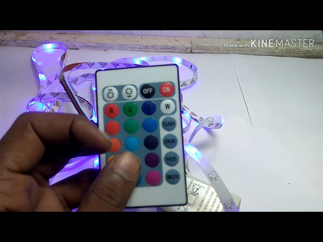 Remote Strip Lights Rgb Led