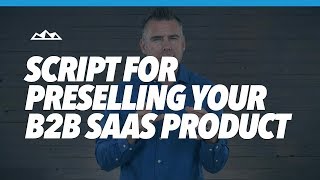 Use This Script to Pre-Sell Your Product