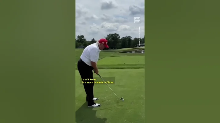 Spectators Heckle Donald Trump on Golf Course