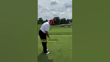 Spectators Heckle Donald Trump On Golf Course 