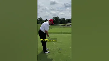 Spectators Heckle Donald Trump on Golf Course