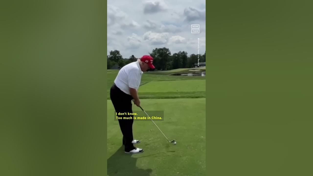 Spectators Heckle Donald Trump on Golf Course