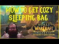 Season of discovery how to get cozy sleeping bag