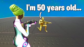 I met the best 50 YEAR OLD Fortnite player... (HILARIOUS)