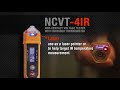 Klein Tools  NCVT 4IR Non Contact Voltage Tester w Infrared Thermometer