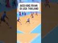 King Rivan's action in the Thai league #volleyball #pk #volleyballworld