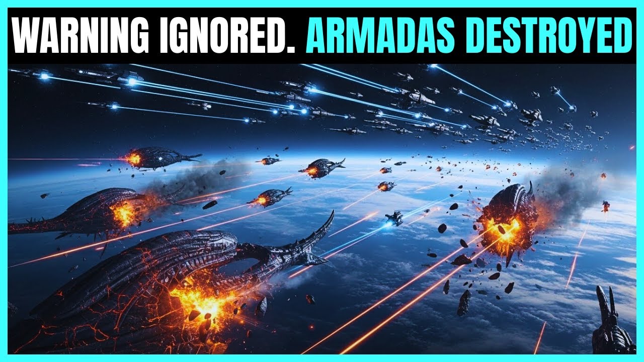 They Ignored Earth’s Final Warning—Human Space Turned Their Armadas to Ash | HFY Sci-Fi