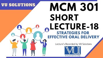 #Mcm301 Short Lecture 18  || Strategies for Effective Oral Delivery || Mcm301 Lecture 18