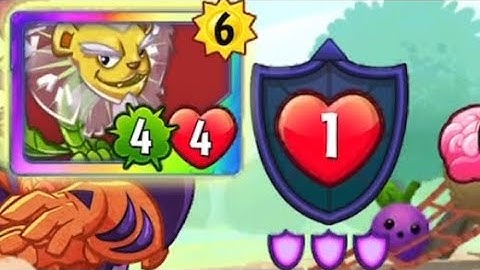Pvz heroes    Dandy Lion King 1HP    Bear necessities