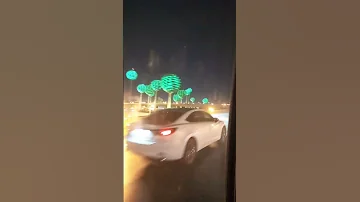 Saudi Arabia Riyad Beautiful Place Beautiful Seen Music Kingfahad Auto AliyanTikTokvilog 