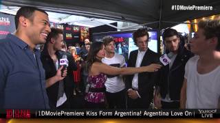 One Direction: This Is Us Red Carpet Premiere - Interview with Michael Yo and Nikki Boyer