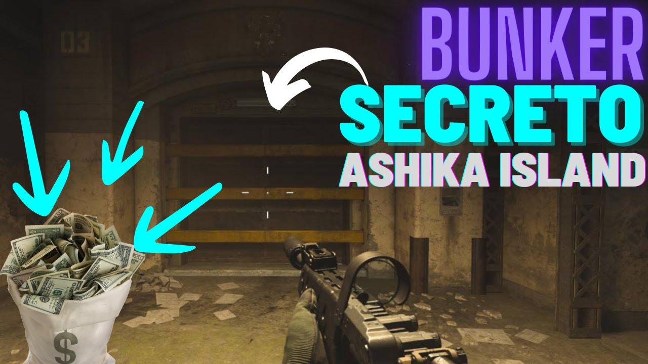 Nuevo 🔒 BUNKER SECRETO 💰 en ASHIKA ISLAND Nadie cae en esta ubicacion