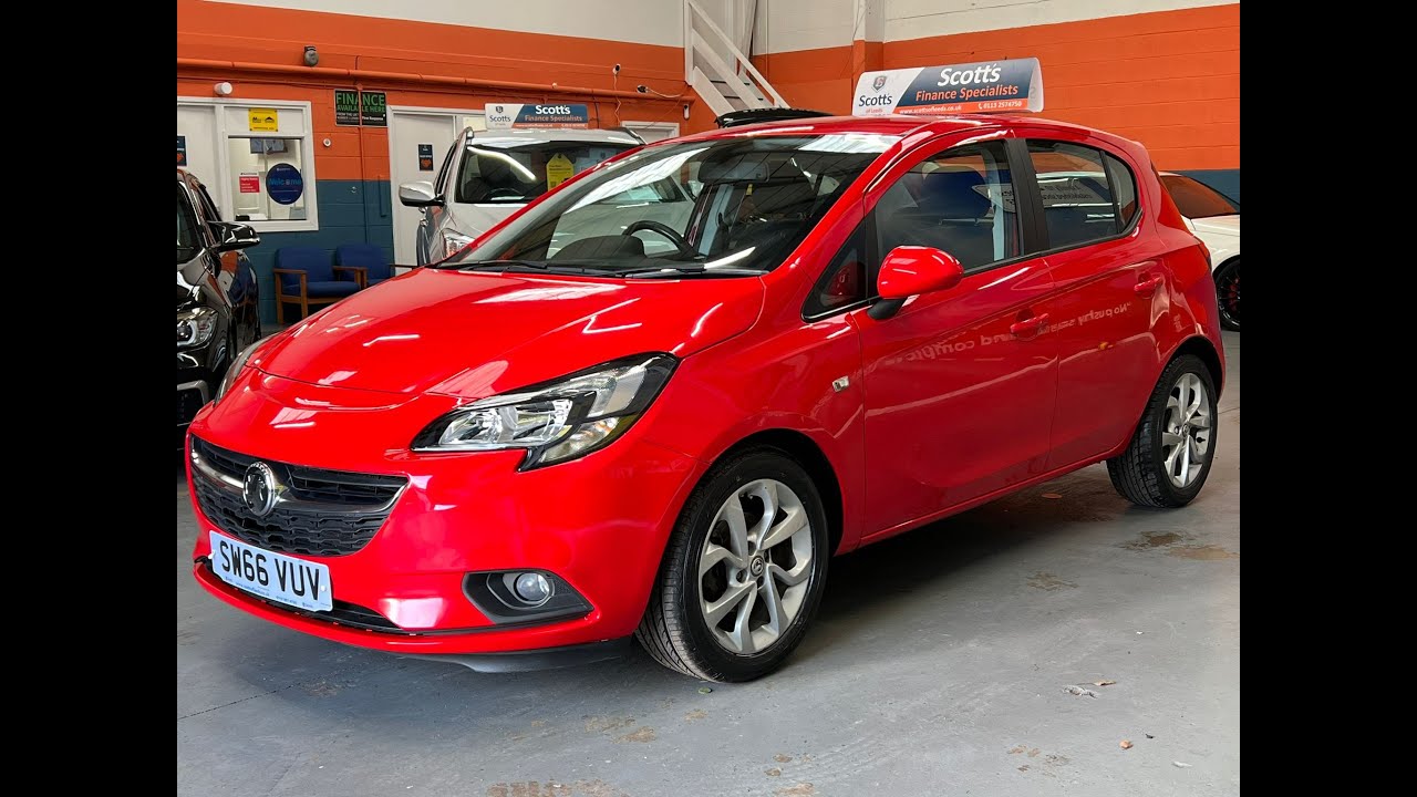 VAUXHALL CORSA 1.4 ENERGY AC ECOFLEX 5 DOOR RED 1 OWNER LOW TAX BLUETOOTH YouTube