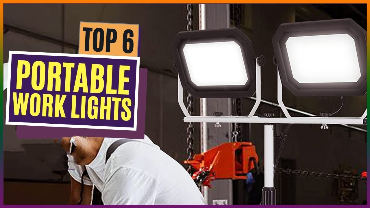 Best Portable Work Lights 2023 [Top 6 Portable Work Lights Review] YouTube