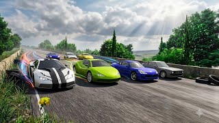 Rally Fury - Extreme Racing - Gameplay Walkthrough Part 2 - Multiplayer Race (iOS, Android screenshot 1