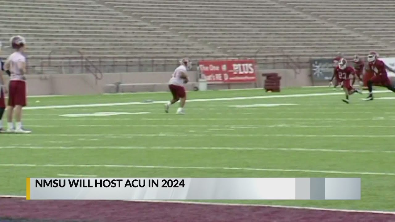 NMSU football will host Abilene Christian in 2024 YouTube