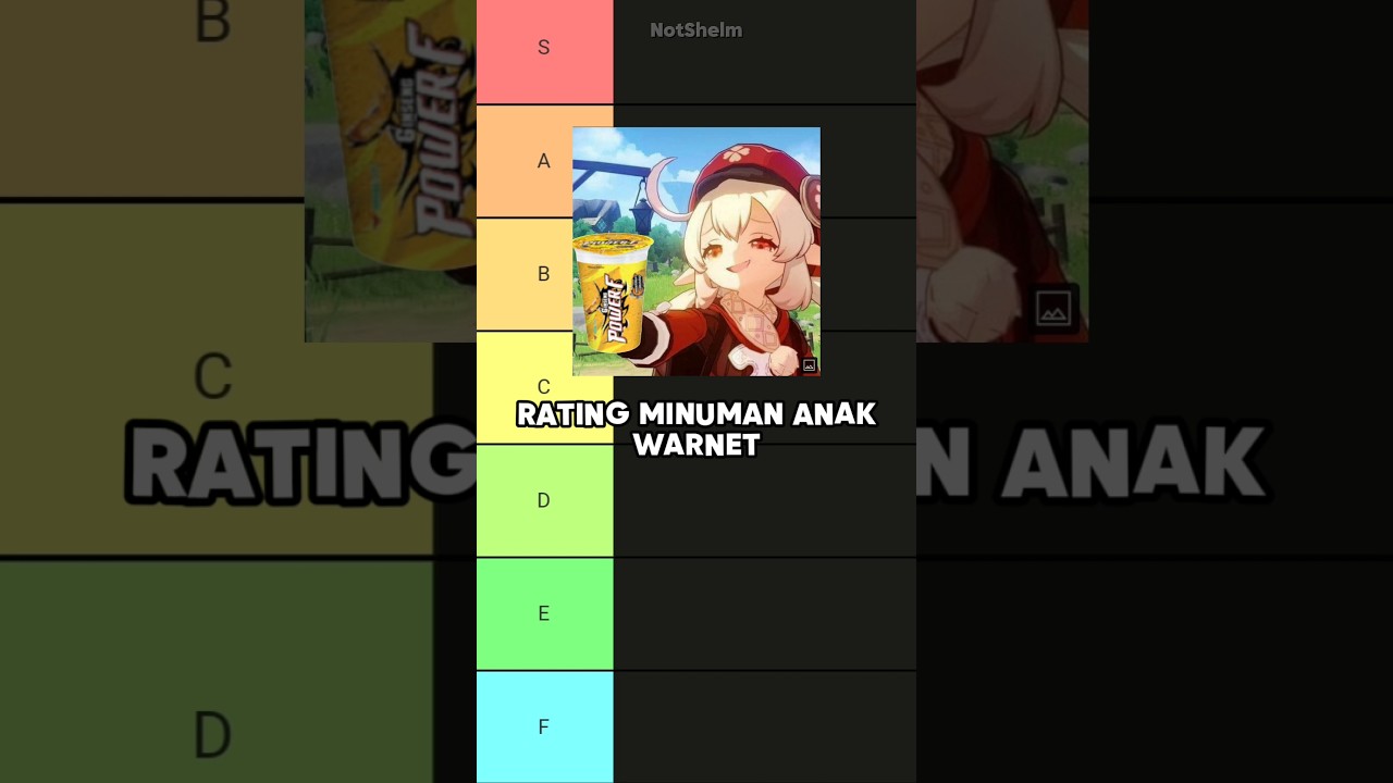 Rating Minuman Anak Warnet Terbaik😂