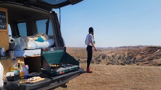 life on the road - badlands national park