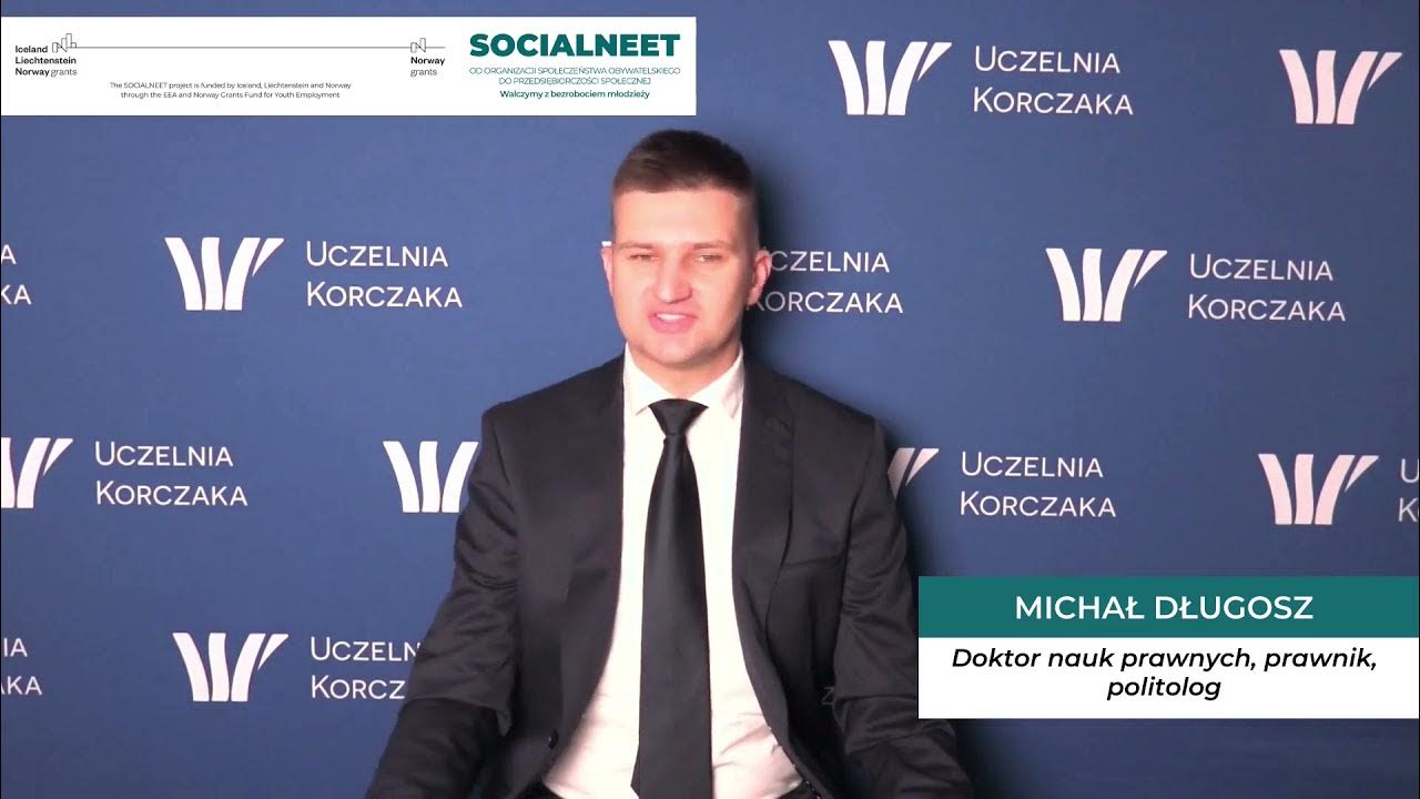 dr Michał Długosz zaprasza do udziału w projekcie SOCIALNEET YouTube
