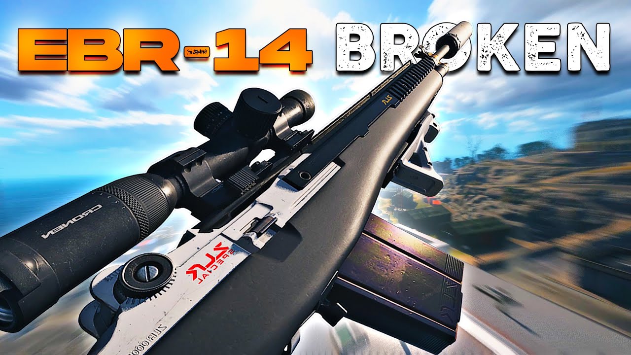 the EBR-14 is So BAD that it's BrOkEn - Rebirth Island Warzone