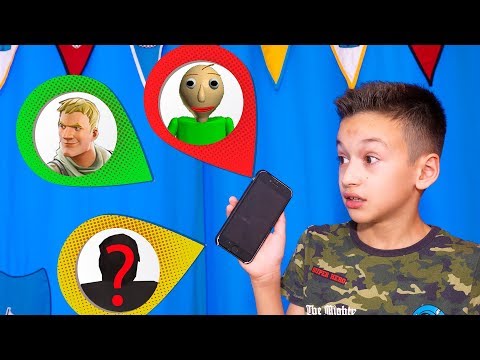 Давид и Артур Не ПОДЕЛИЛИ Телефон! Как ПРОЖИТЬ Без BALDI FORTNITE в Реальной Жизни!