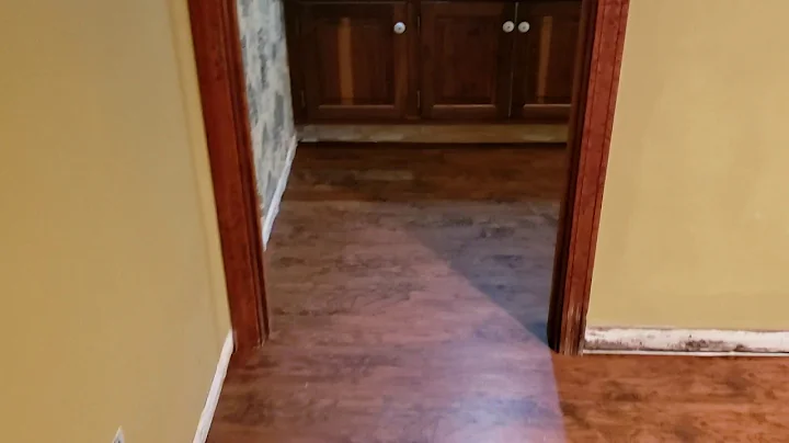 LVP glue down basement!