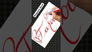 Just ? Comment ur Name ? for Draw Like This | signature calligraphy cursive shorts howtodraw