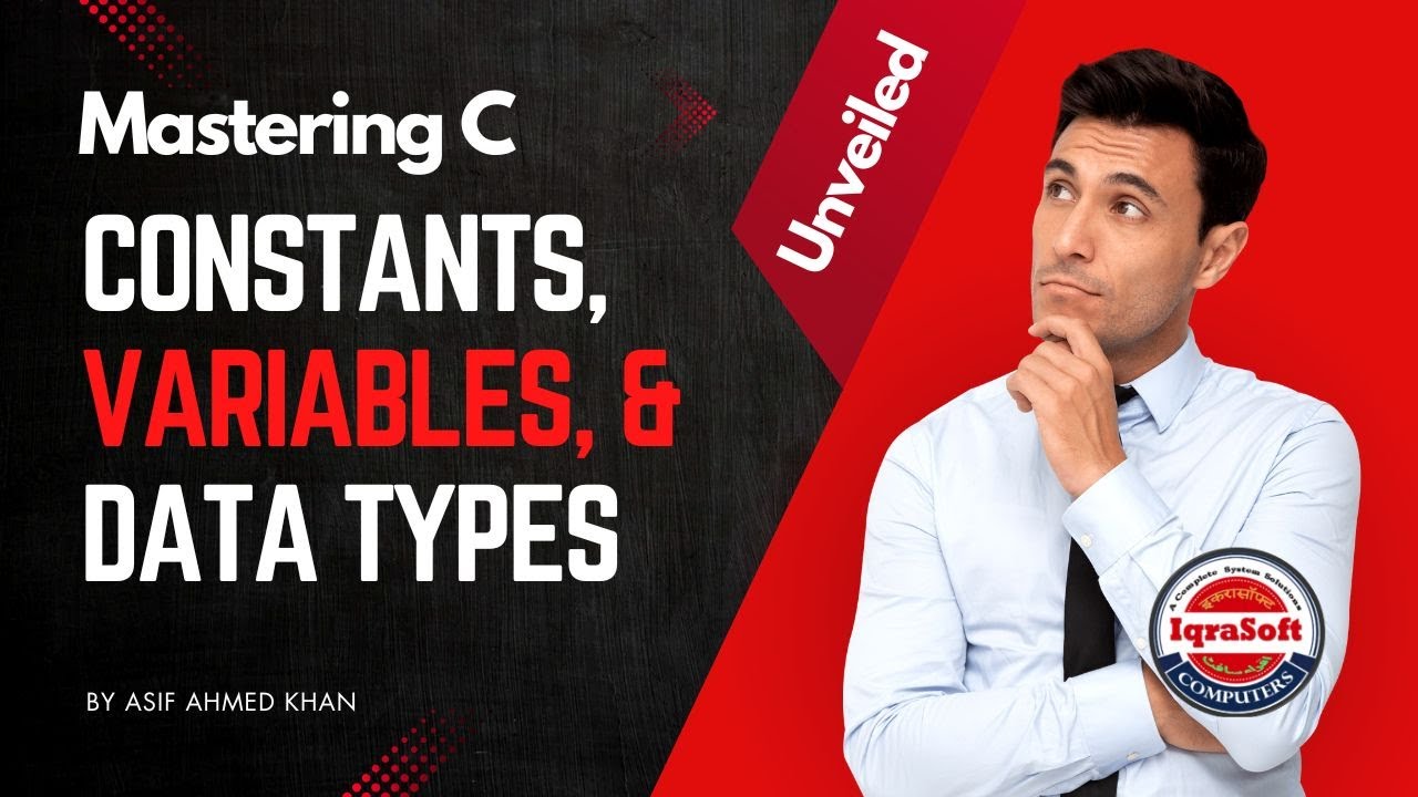 Programming C: Constants, Variables, & Data Types Unveiled #study - YouTube