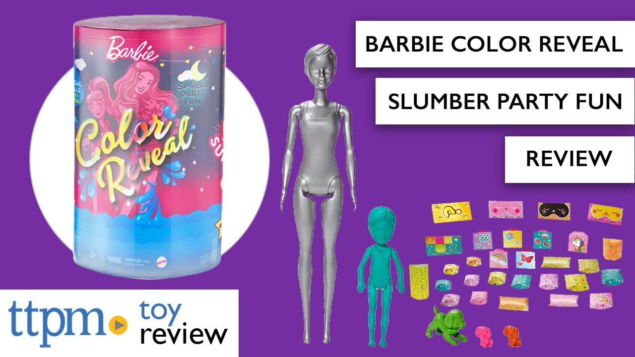 Barbie Color Reveal Surprise Party Dolls and Accessories by Mattel