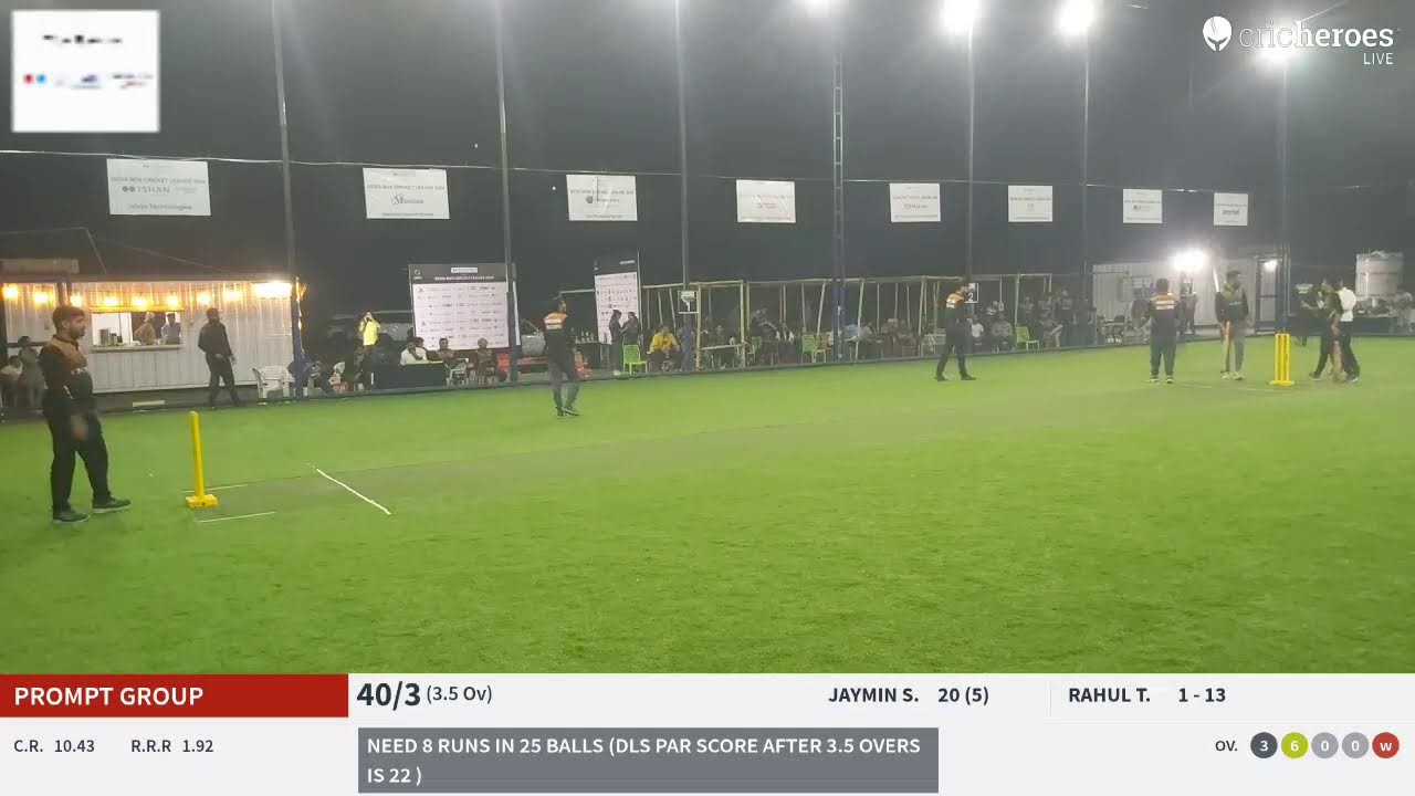 Live Cricket Match | PROMPT GROUP vs MINDQUAD SOLUTIONS | 17-Feb-24 07:12 PM 8 overs | ISHAN TECHNOL