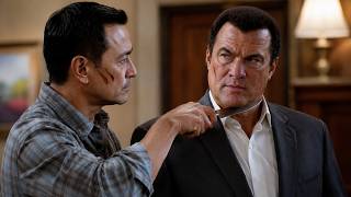 He tried to threaten Steven Seagal at his home unaware that Steven would kill him