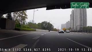 BMW rollover