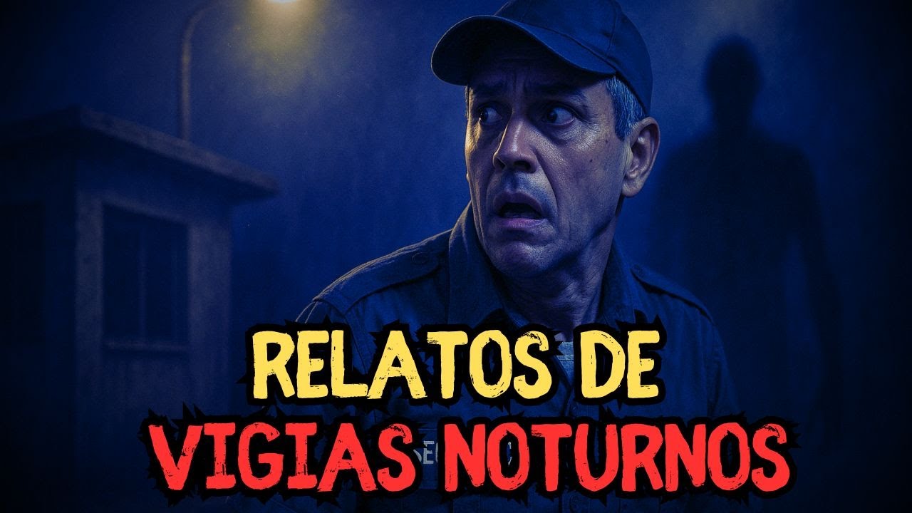 3 RELATOS SOBRENATURAIS DE VIGIAS NOTURNOS - História de terror