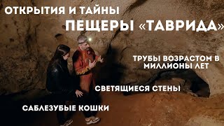 Саблезубые кошки и светящиеся минералы: что таит в себе пещера «Таврида»?