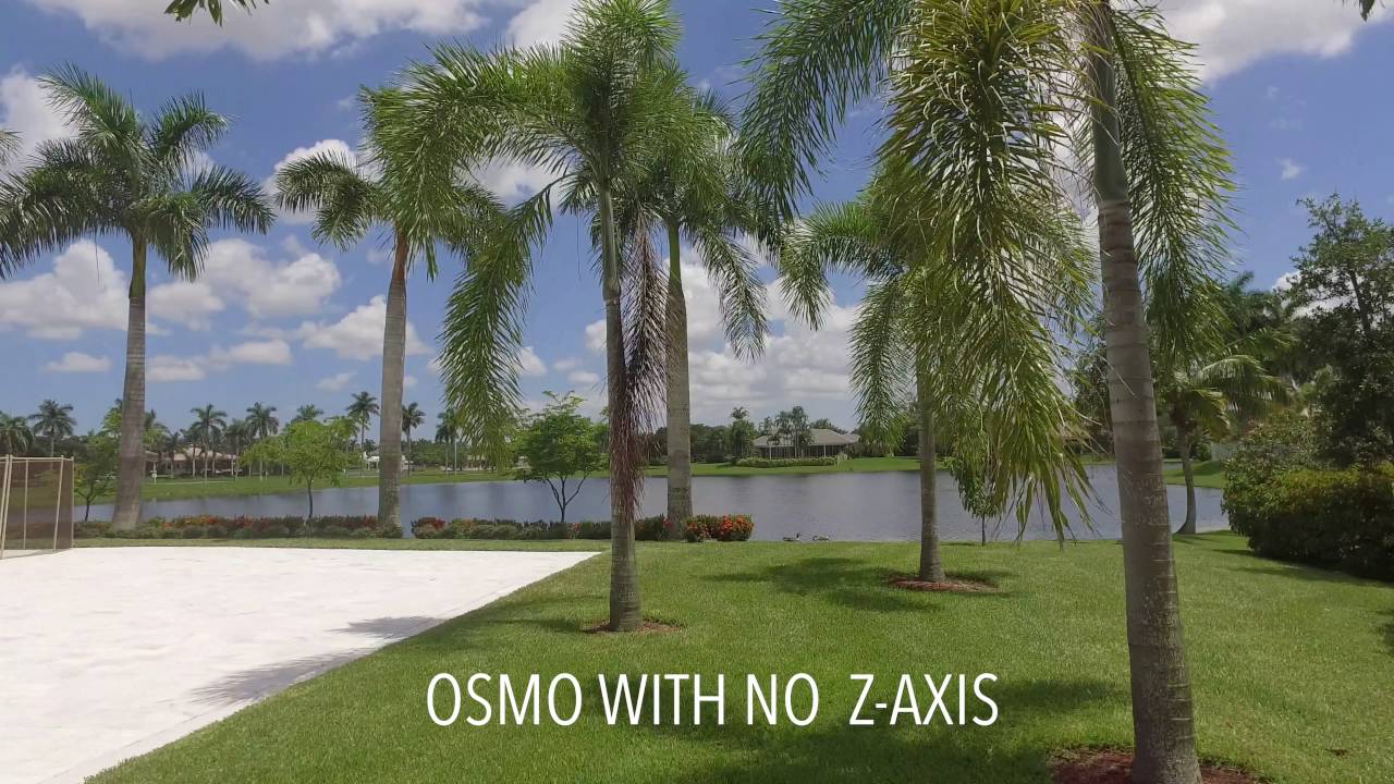 dji osmo footage
