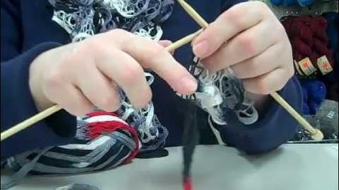 How to Knit a Starbella Ruffle Scarf